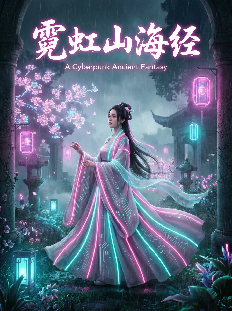 手机看片5 古风奇缘短剧 - 霓虹山海经海报